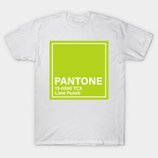 pantone 13-0550 TCX Lime Punch T-Shirt